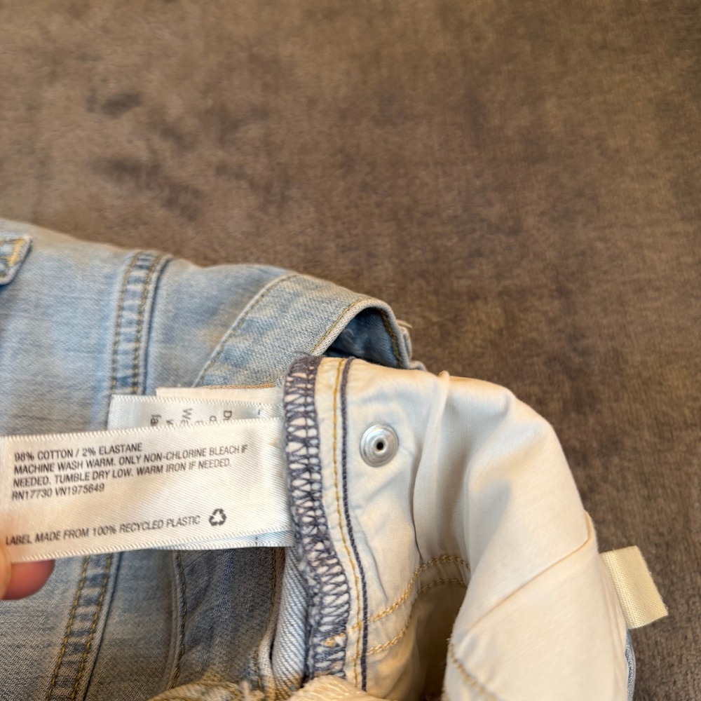 Universal Thread High Rise Button Fly Vintage Str… - image 7